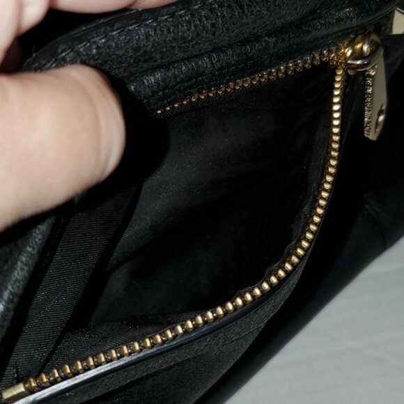 Rebecca Minkoff Bag Regan Black Pebbled Leather Shoulder Crossbody WOMEN'S WOMAN - Picture 13 of 15